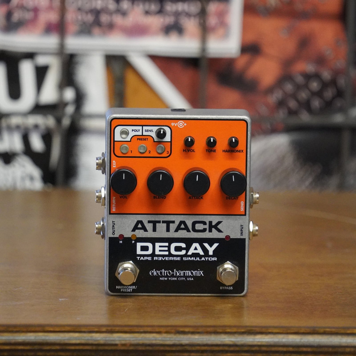 Used EHX Attack Decay Tape Reverse Simulator