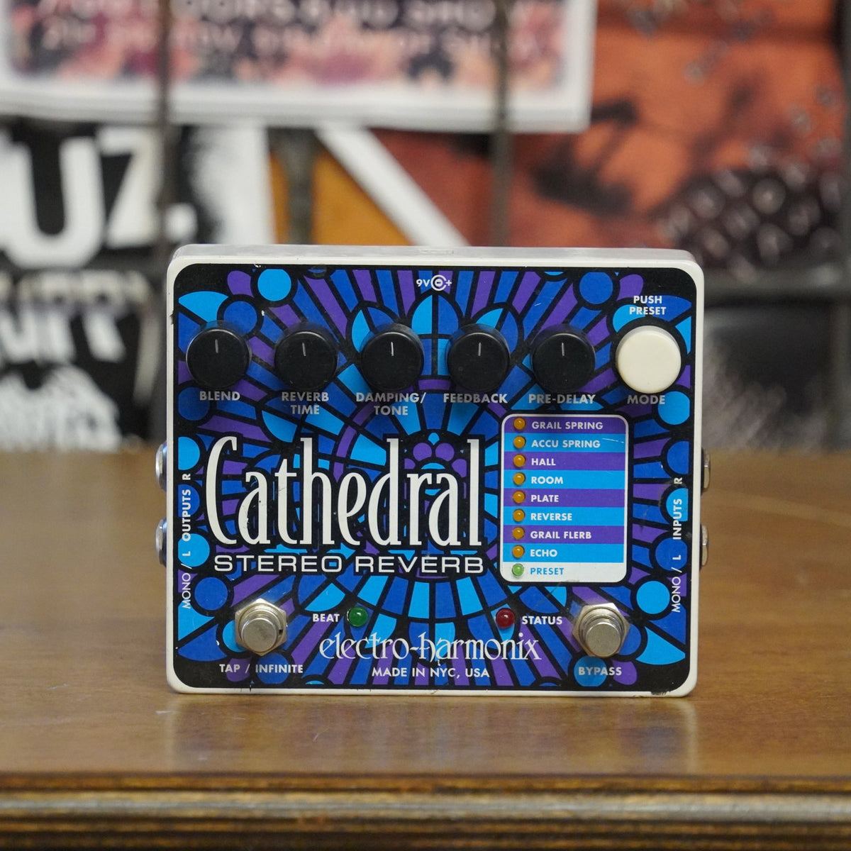 Used EHX Cathedral Stereo Reverb