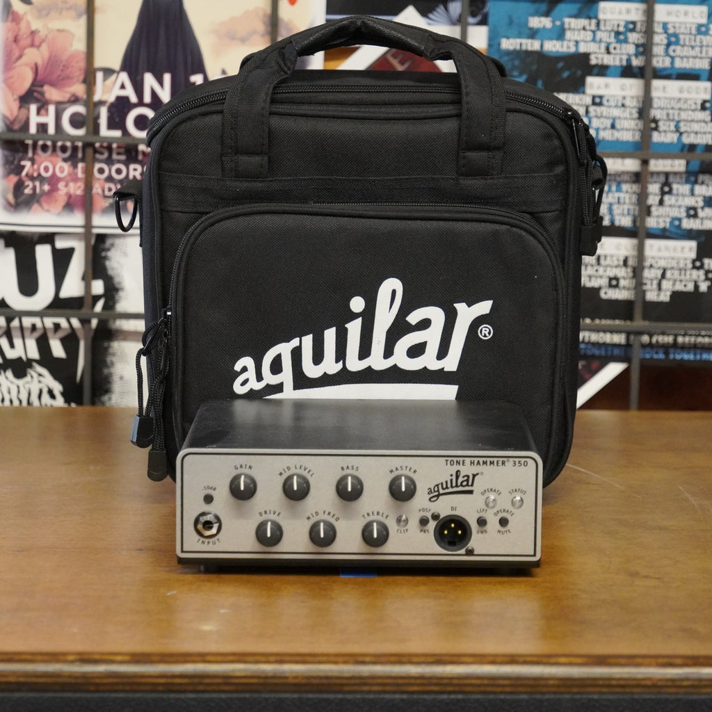 Aguilar Tone Hammer 350 Bass Head w/ Gig Bag (Used - Recent)