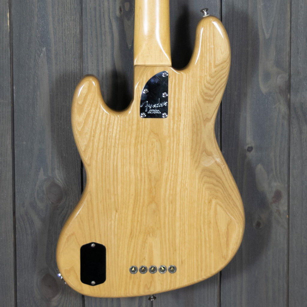 Fender US Jazz Bass Dlx V Ash w/ OHSC (Used - 2015)