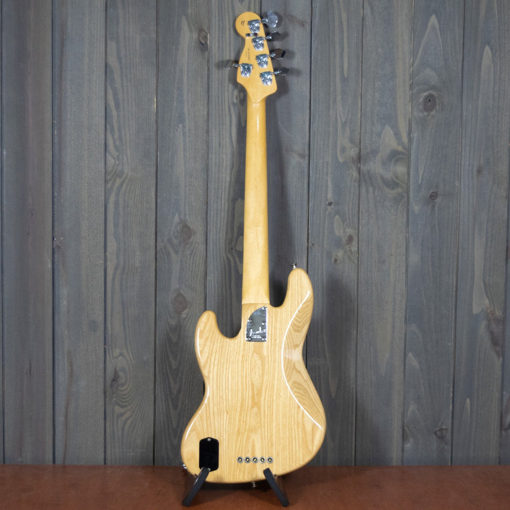 Fender US Jazz Bass Dlx V Ash w/ OHSC (Used - 2015)