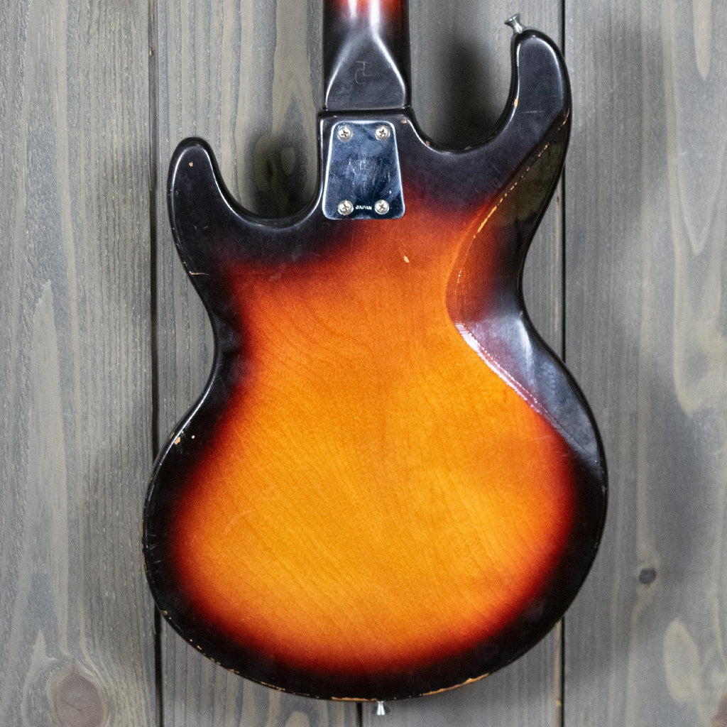 Crest/ Teisco Sunburst w/ Gig Bag (Vintage - 1960s)