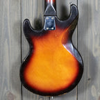 Crest/ Teisco Sunburst w/ Gig Bag (Vintage - 1960s)