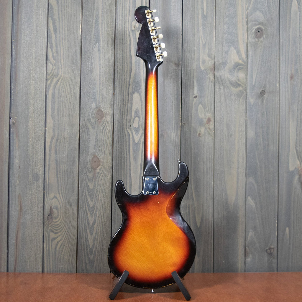 Crest/ Teisco Sunburst w/ Gig Bag (Vintage - 1960s)