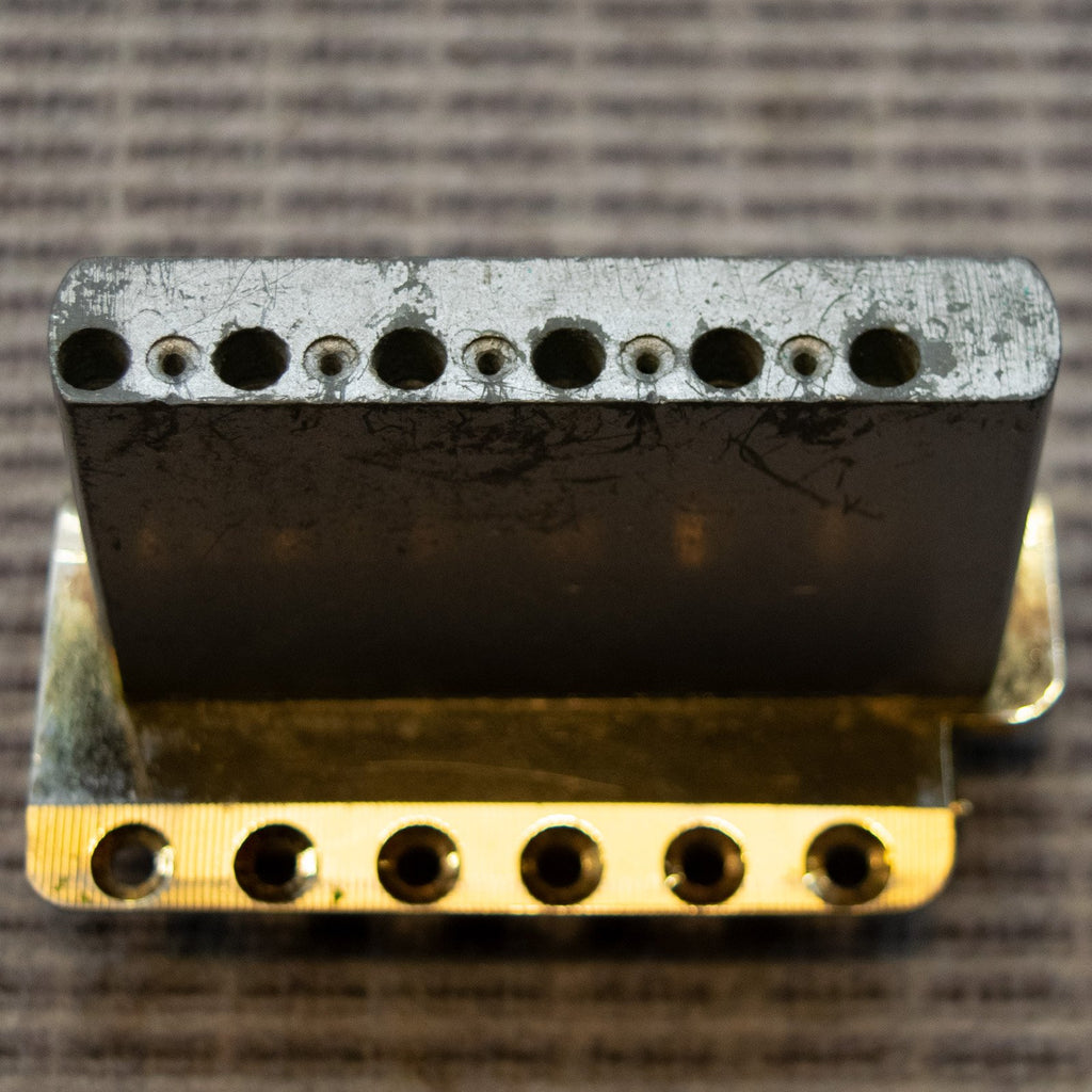 Used Fender Strat Bridge Gold