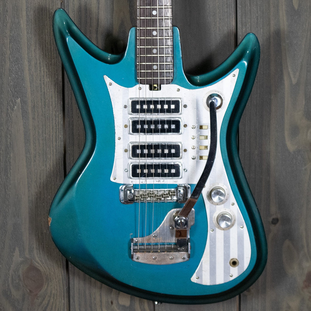 Teisco K4L Shark Fin w/ HSC (Vintage - 1960s)