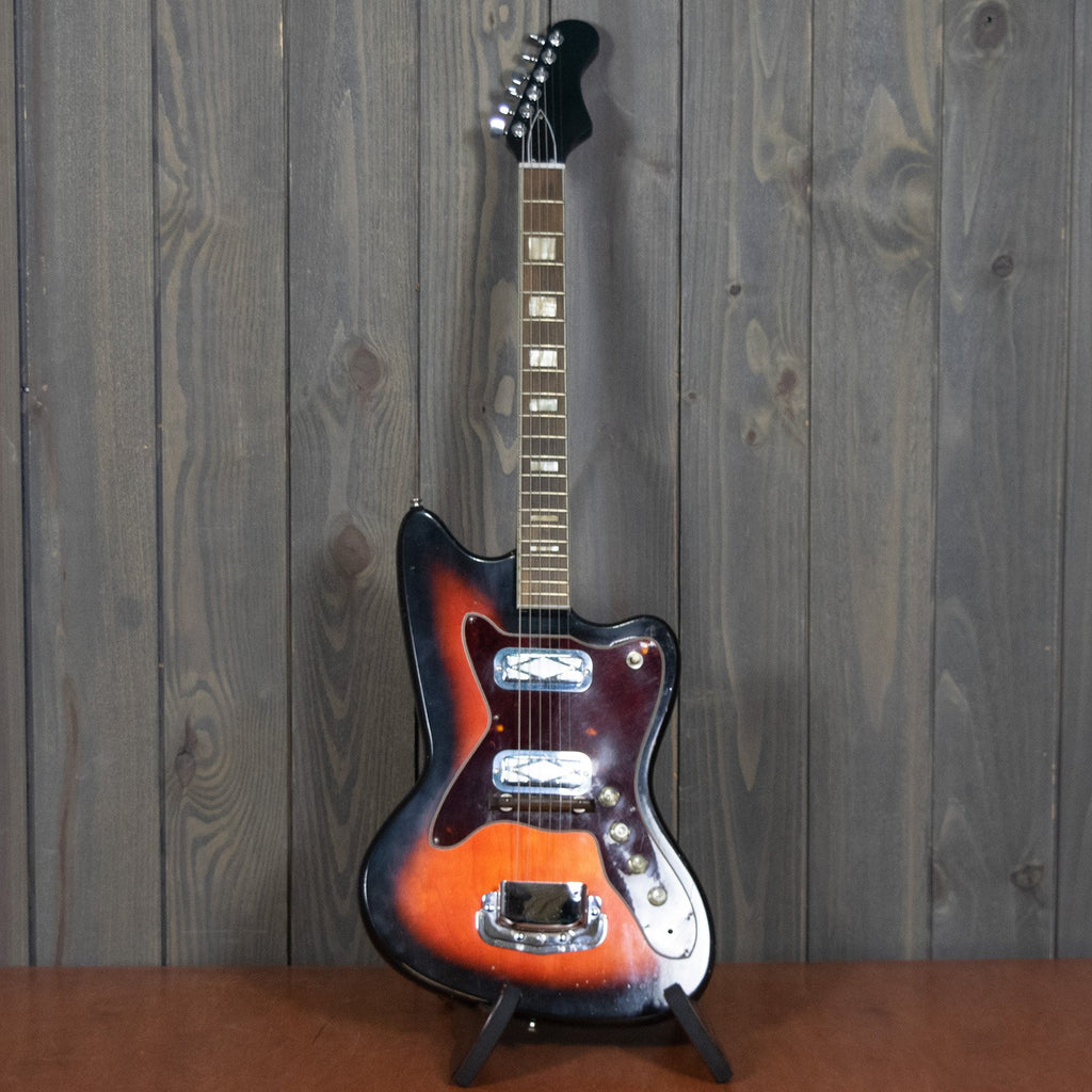 Silvertone 1478 Sillhouette w/ Gig Bag (Vintage - 1960s)