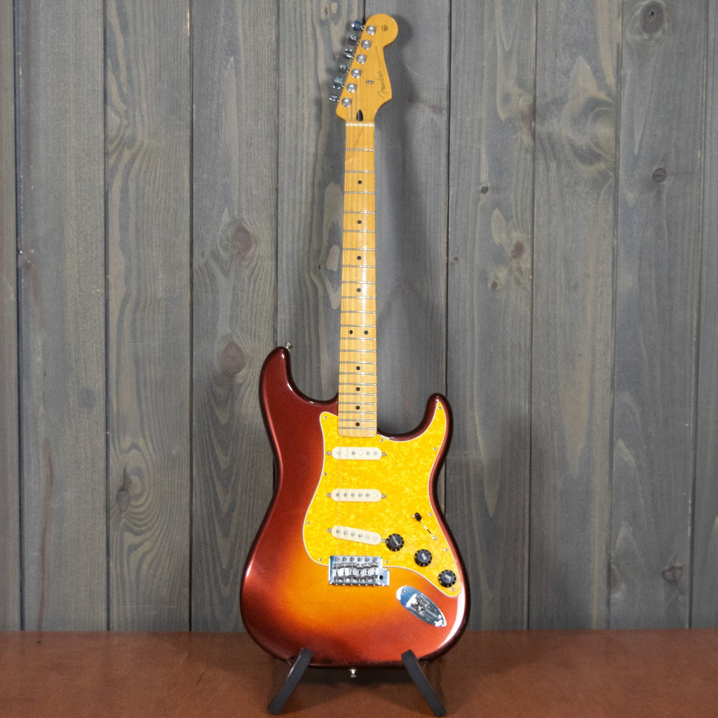 Fender MIM Sunset Metallic Stratocaster w/ Gig Bag (Used - 2010)