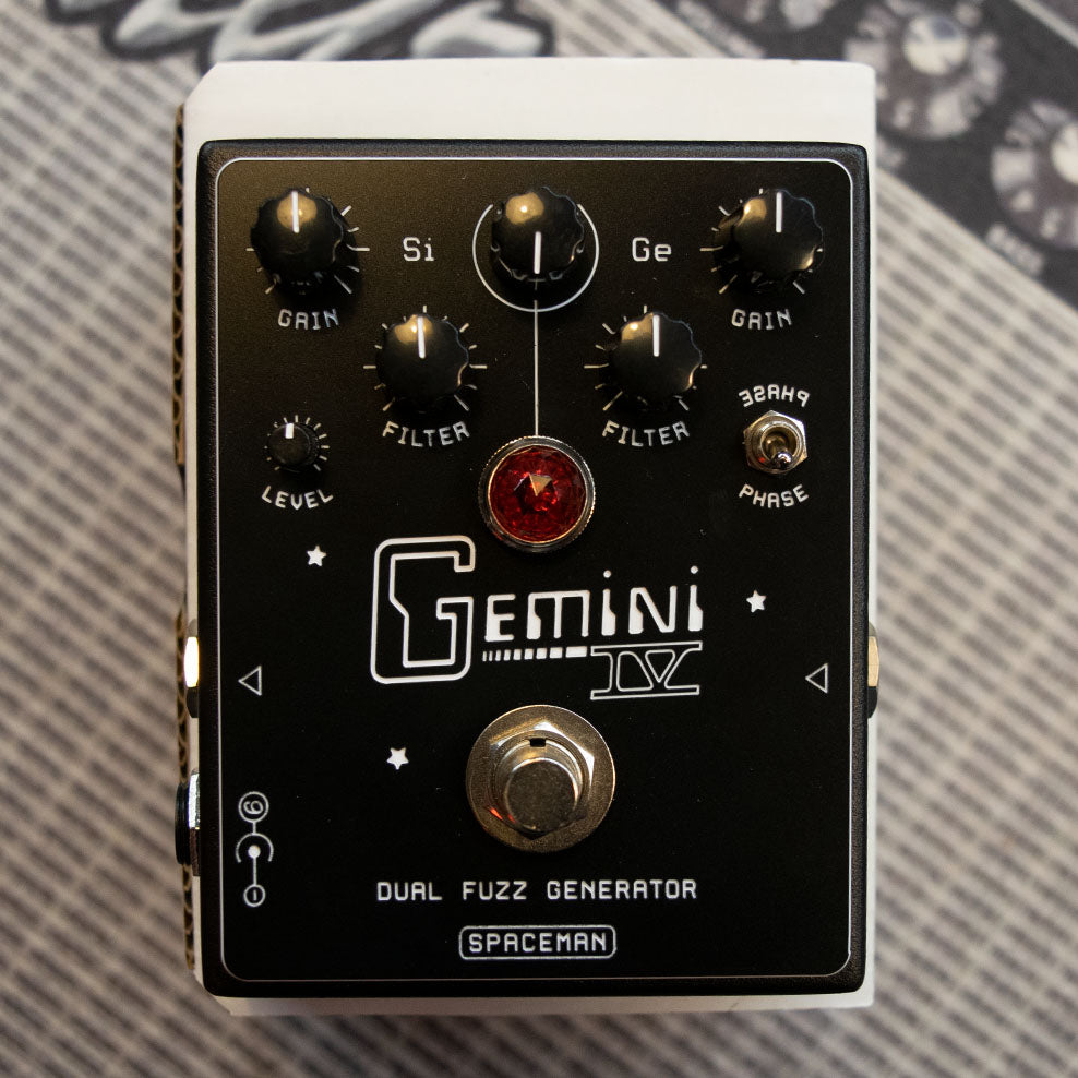 Spaceman Gemini IV Dual Fuzz Black Edition - New