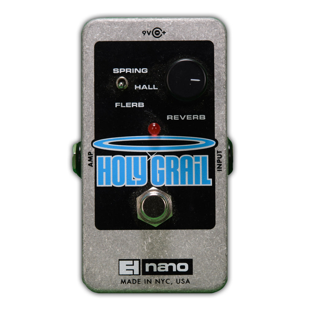 Used Electro-Harmonix Holy Grail Nano w/ Box and Power Supply