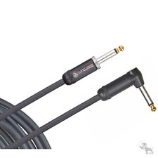 Planet Waves American Stage PW-AMSGRA-10 10' Right Angle to Straight Instrument Cable